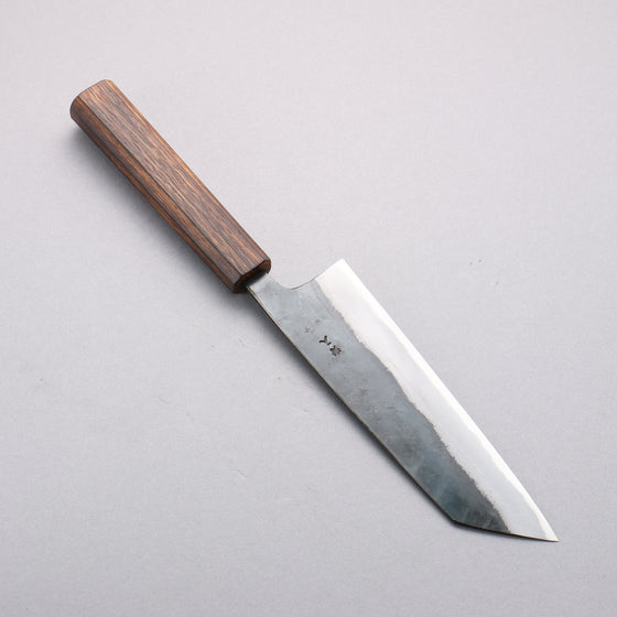 Oul Blue Steel No.2 Black Finished Bunka  170mm Oak Handle - Japanny - Best Japanese Knife