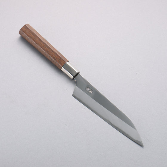 Kurotori Silver Steel No.3 Migaki Finished Petty-Utility  150mm Walnut Handle - Japanny - Best Japanese Knife