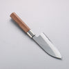 Kurotori Silver Steel No.3 Migaki Finished Deba  135mm Walnut Handle - Japanny - Best Japanese Knife