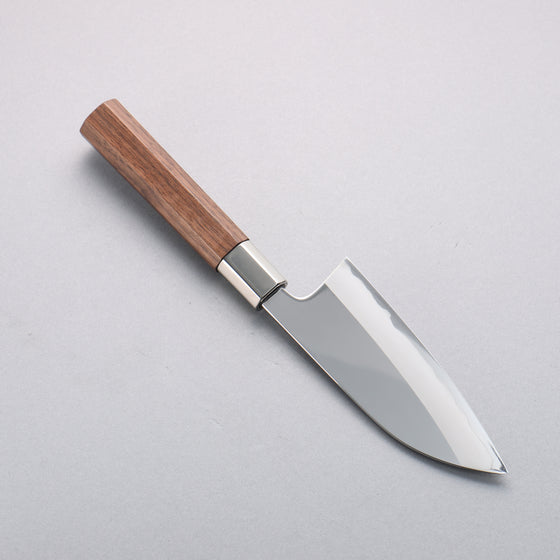 Kurotori Silver Steel No.3 Migaki Finished Deba  135mm Walnut Handle - Japanny - Best Japanese Knife