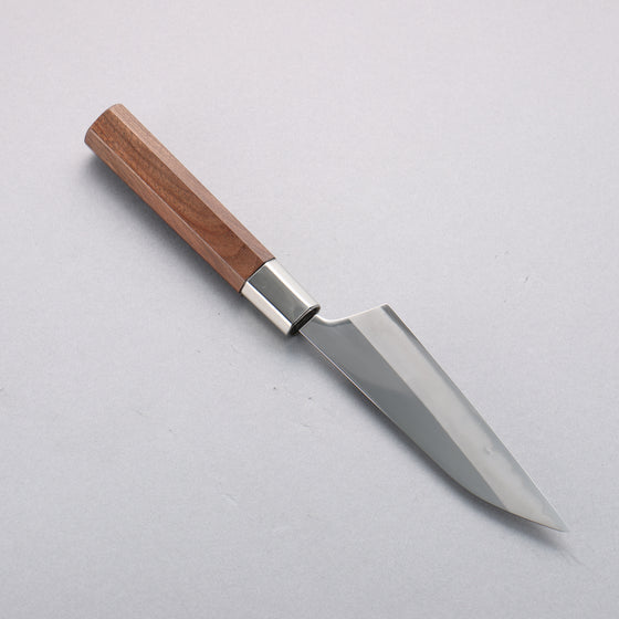 Kurotori Silver Steel No.3 Migaki Finished Petty-Utility  120mm Walnut Handle - Japanny - Best Japanese Knife