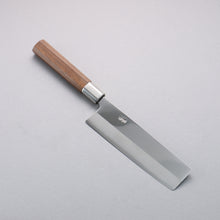  Kurotori Silver Steel No.3 Migaki Finished Nakiri  165mm Walnut Handle - Japanny - Best Japanese Knife