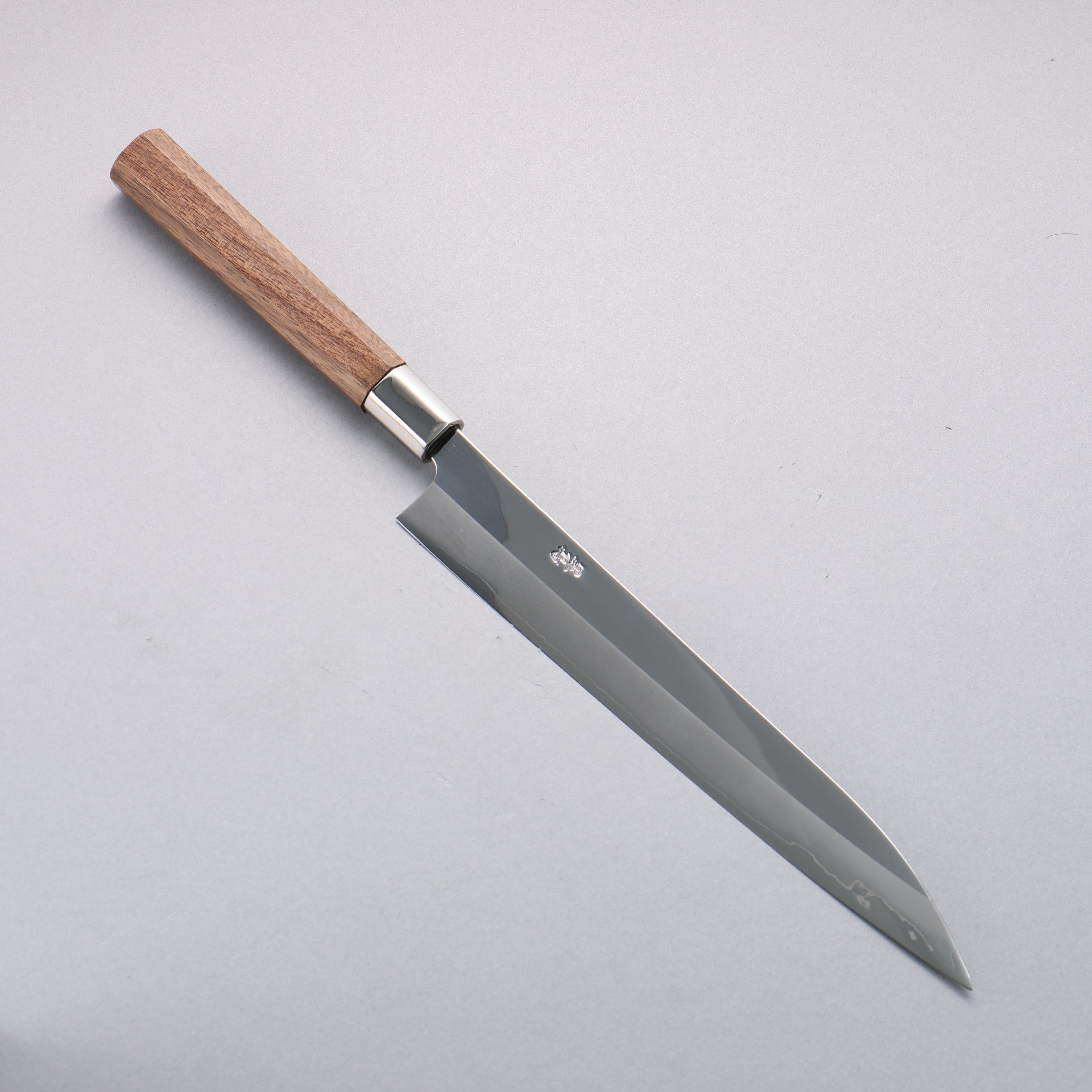 Kurotori Silver Steel No.3 Migaki Finished Sujihiki  240mm Walnut Handle - Japanny - Best Japanese Knife