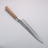 Kurotori Silver Steel No.3 Migaki Finished Sujihiki  240mm Walnut Handle - Japanny - Best Japanese Knife