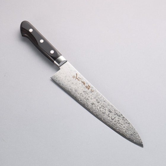 Sakai Takayuki AUS10 45 Layer Mirrored Finish Damascus Gyuto 210mm - Japanny - Best Japanese Knife