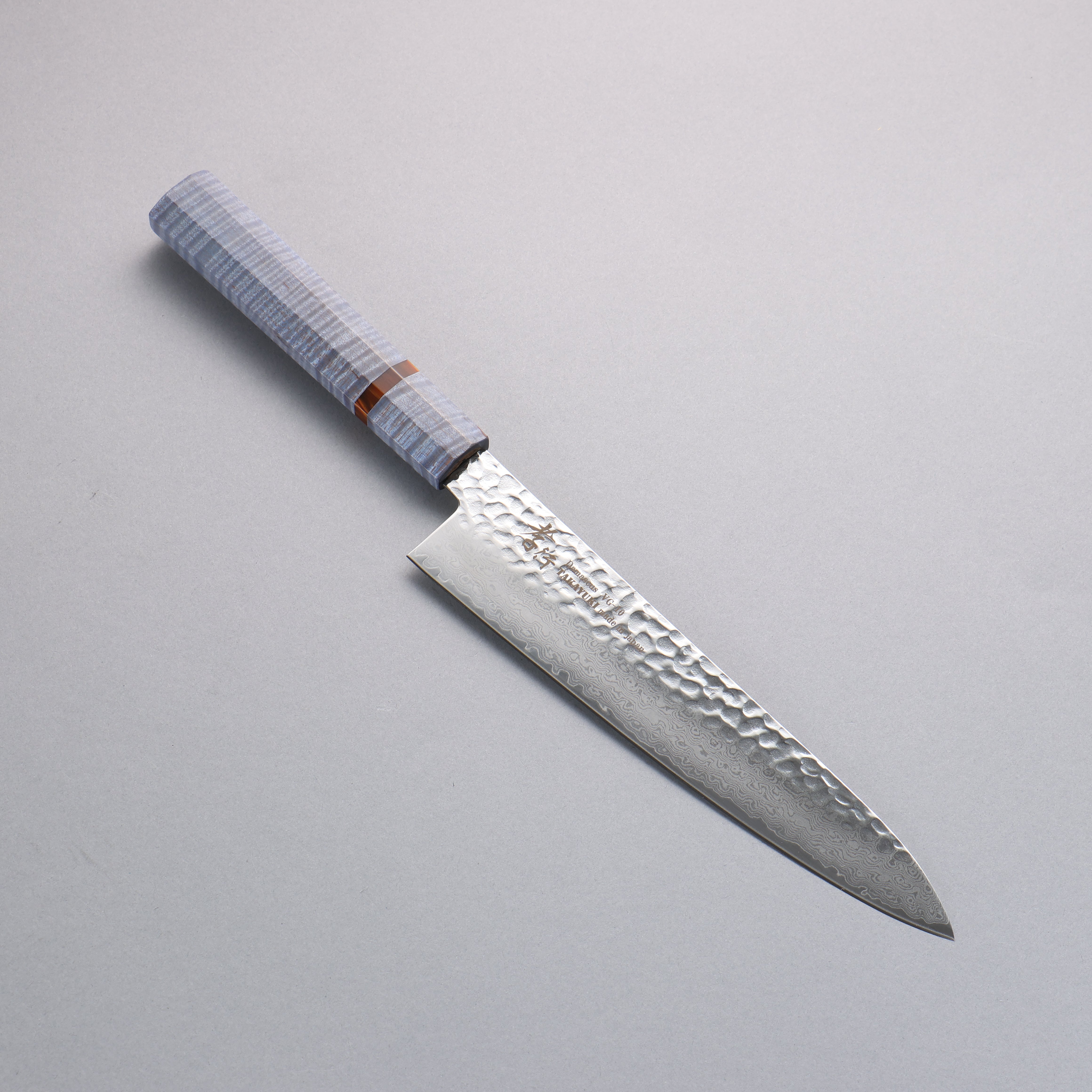 Sakai Takayuki VG10 33 Layer Damascus Gyuto 210mm Stabilized wood Handle - Japanny - Best Japanese Knife