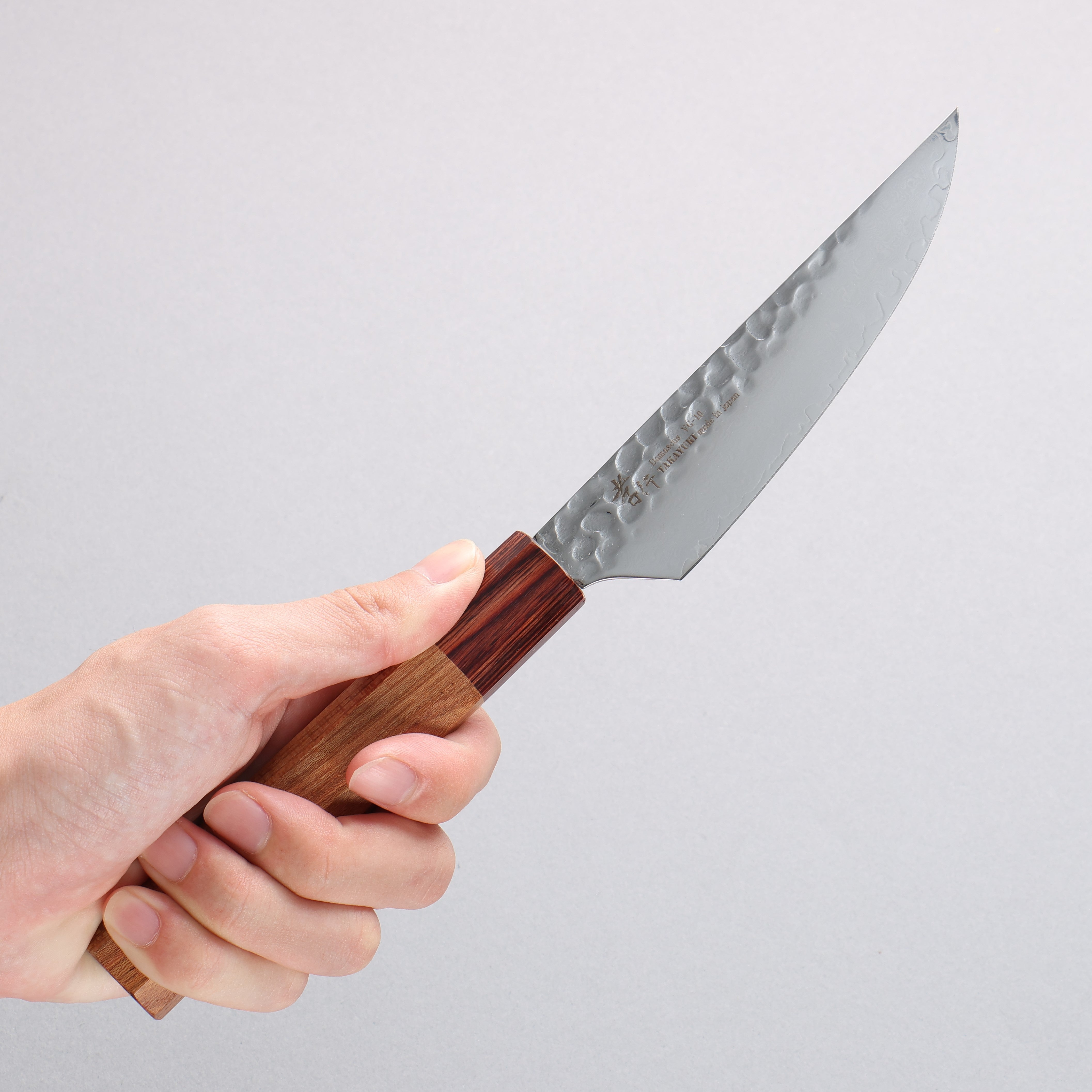 Sakai Takayuki VG10 33 Layer Damascus Steak 120mm Keyaki (Japanese Elm