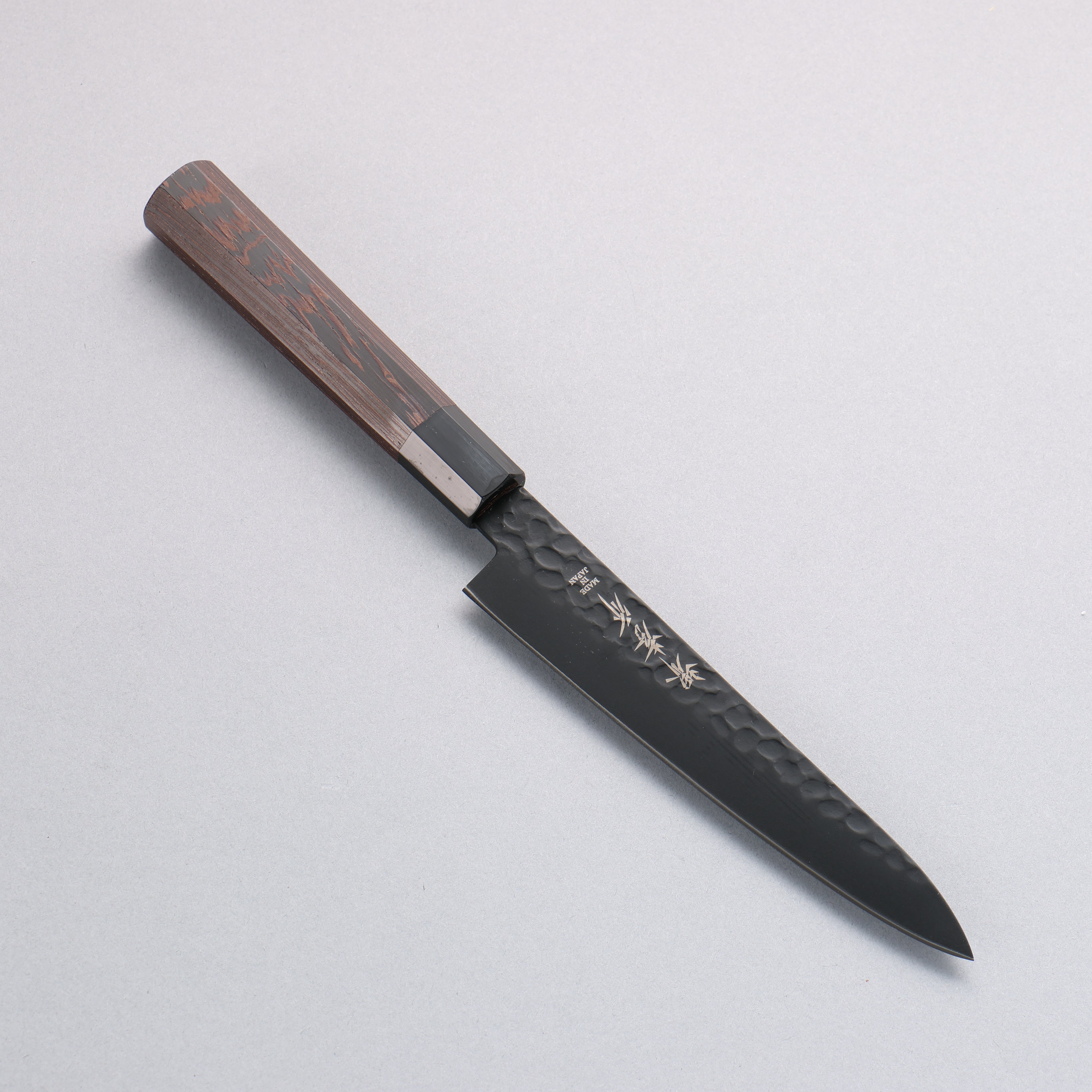 くろねこ Sakai Takayuki Kurokage VG10 Hammered Teflon Coating Petty-Utility 150