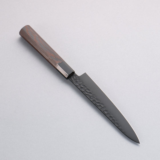 Sakai Takayuki Kurokage VG10 Hammered Teflon Coating Petty-Utility 150mm Wenge Handle - Japanny - Best Japanese Knife