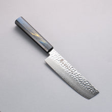  Sakai Takayuki VG10 33 Layer Damascus Nakiri 160mm Live oak Lacquered (Saiu) Handle - Japanny - Best Japanese Knife