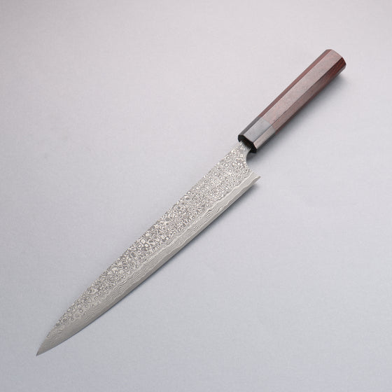 Masakage Kumo VG10 Damascus Sujihiki 270mm Shitan Handle - Japanny - Best Japanese Knife