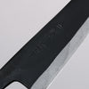 Nakaniida White Steel No.2 Black Finished Kawamuki 120mm Oak Handle - Japanny - Best Japanese Knife