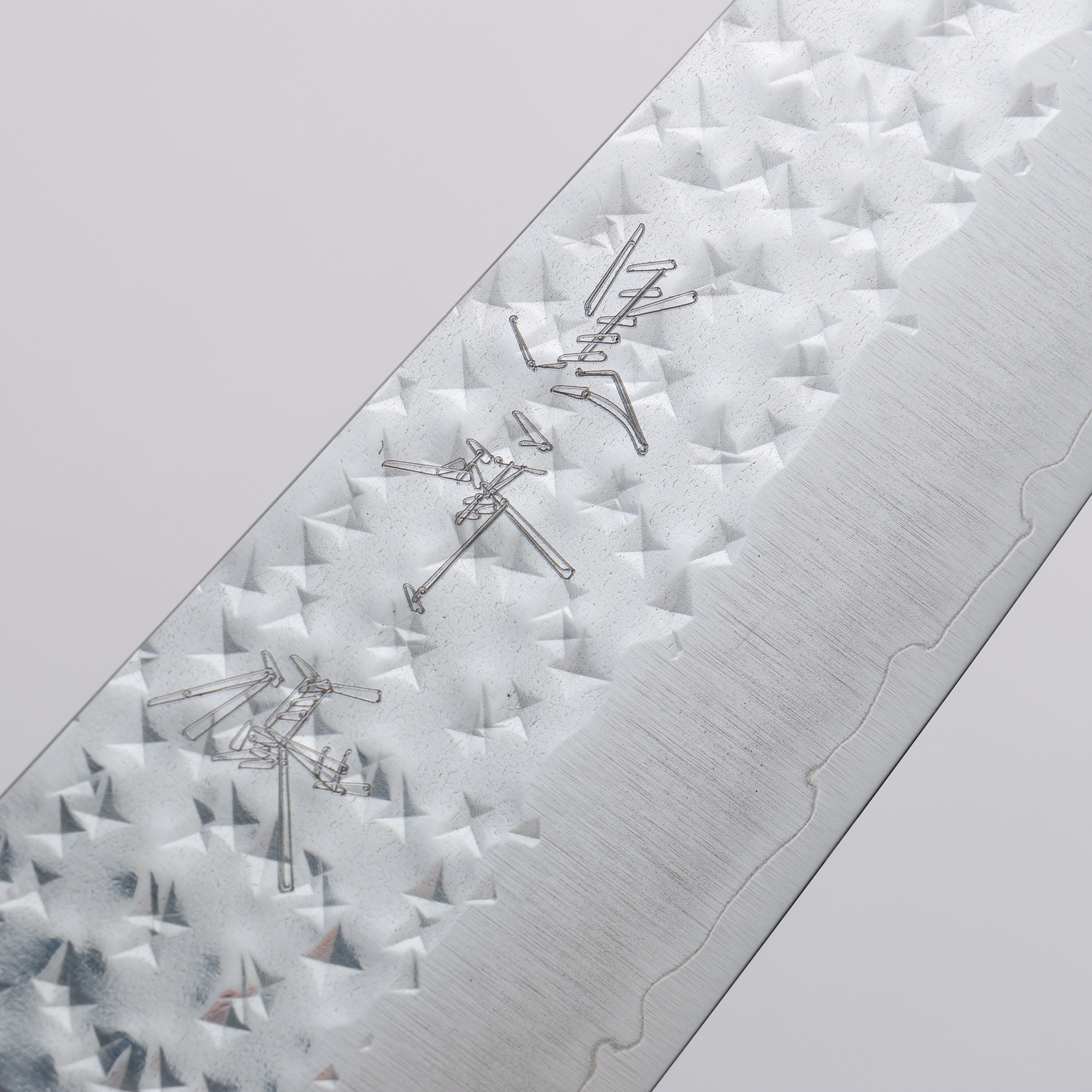 Yu Kurosaki x Wallace Wong SG2 Small Santoku 150mm & Bunka 170mm Set Ginryu Ishime Lacquered Oak Handle with Sheath