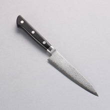  Seisuke VG10 Damascus Petty-Utility 120mm Black Pakka wood Handle - Japanny - Best Japanese Knife