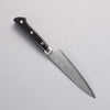 Seisuke VG10 Damascus Petty-Utility 120mm Black Pakka wood Handle - Japanny - Best Japanese Knife