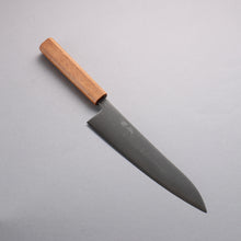  Seisuke Silver Steel No.3 Migaki Polish Finish Gyuto 210mm White Oak Handle - Japanny - Best Japanese Knife