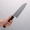 Seisuke Blue Super Kasumitogi Santoku 165mm Shitan Handle - Japanny - Best Japanese Knife