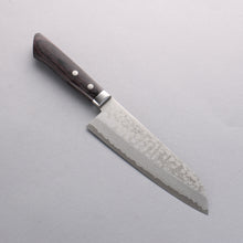  Seisuke VG10 Damascus Santoku 165mm Black Pakka wood Handle - Japanny - Best Japanese Knife