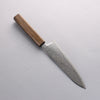 Seisuke VG10 Mirrored Finish Damascus Gyuto 180mm Oak Handle - Japanny - Best Japanese Knife