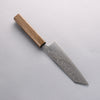 Seisuke VG10 Mirrored Finish Damascus Bunka 170mm Oak Handle - Japanny - Best Japanese Knife