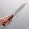 Seisuke VG10 Mirrored Finish Damascus Bunka 170mm Oak Handle - Japanny - Best Japanese Knife