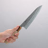 Seisuke Kumo White Steel No.1 Hammered Gyuto 180mm Magnolia Handle - Japanny - Best Japanese Knife