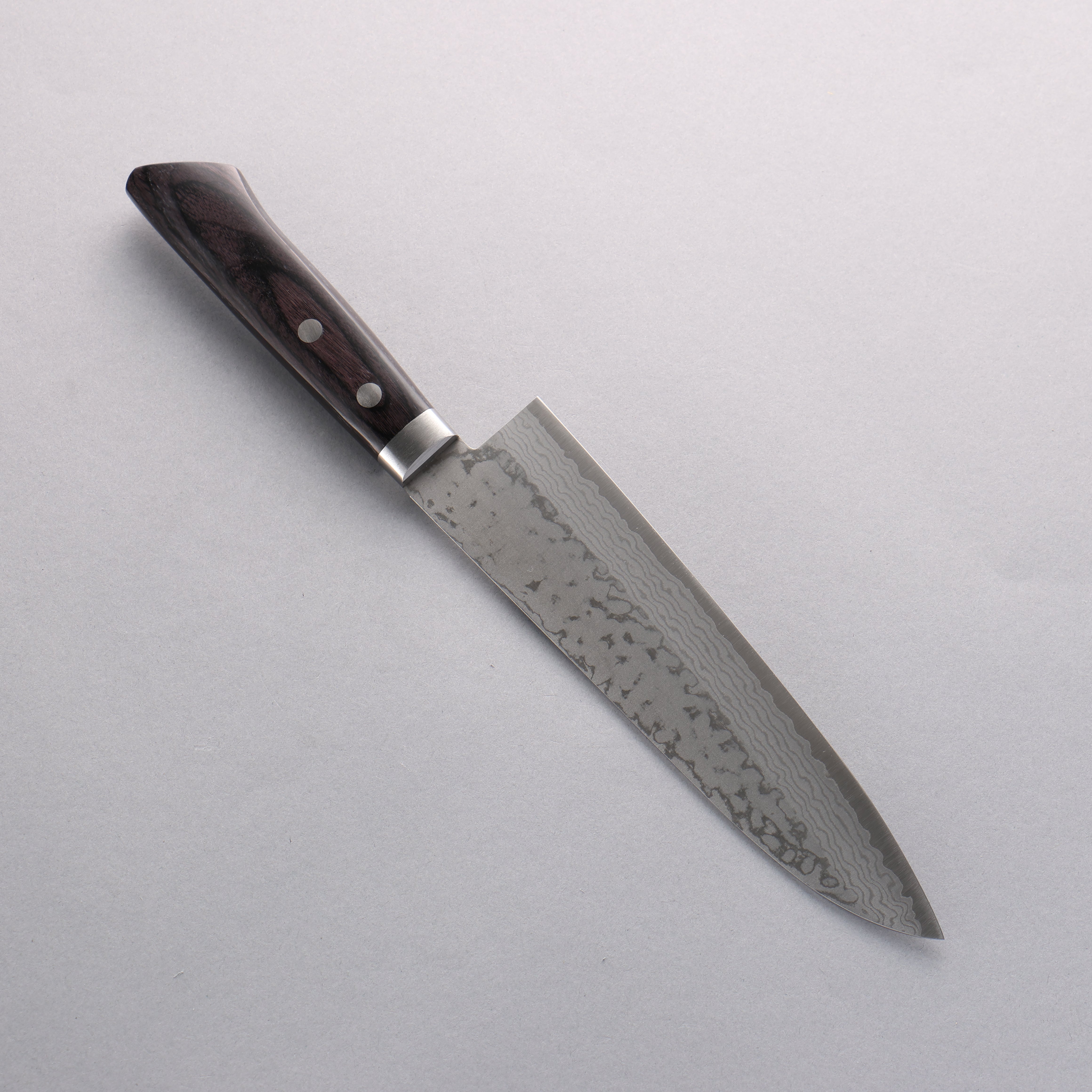 Seisuke VG10 Damascus Gyuto 180mm Black Pakka wood Handle - Japanny - Best Japanese Knife