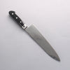 Seisuke Nami AUS10 Mirrored Finish Damascus Gyuto 210mm Black Pakka wood Handle - Japanny - Best Japanese Knife