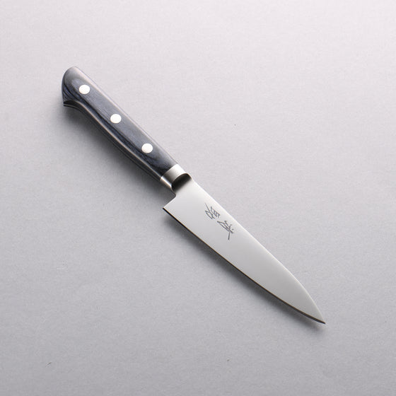 Seisuke Seiten Molybdenum Petty-Utility 120mm Navy blue Pakka wood Handle - Japanny - Best Japanese Knife