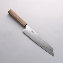  Seisuke VG10 Mirrored Finish Damascus Kiritsuke 210mm Oak Handle - Japanny - Best Japanese Knife