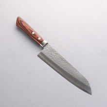  Seisuke VG1 Hammered Gyuto 180mm Mahogany Handle - Japanny - Best Japanese Knife