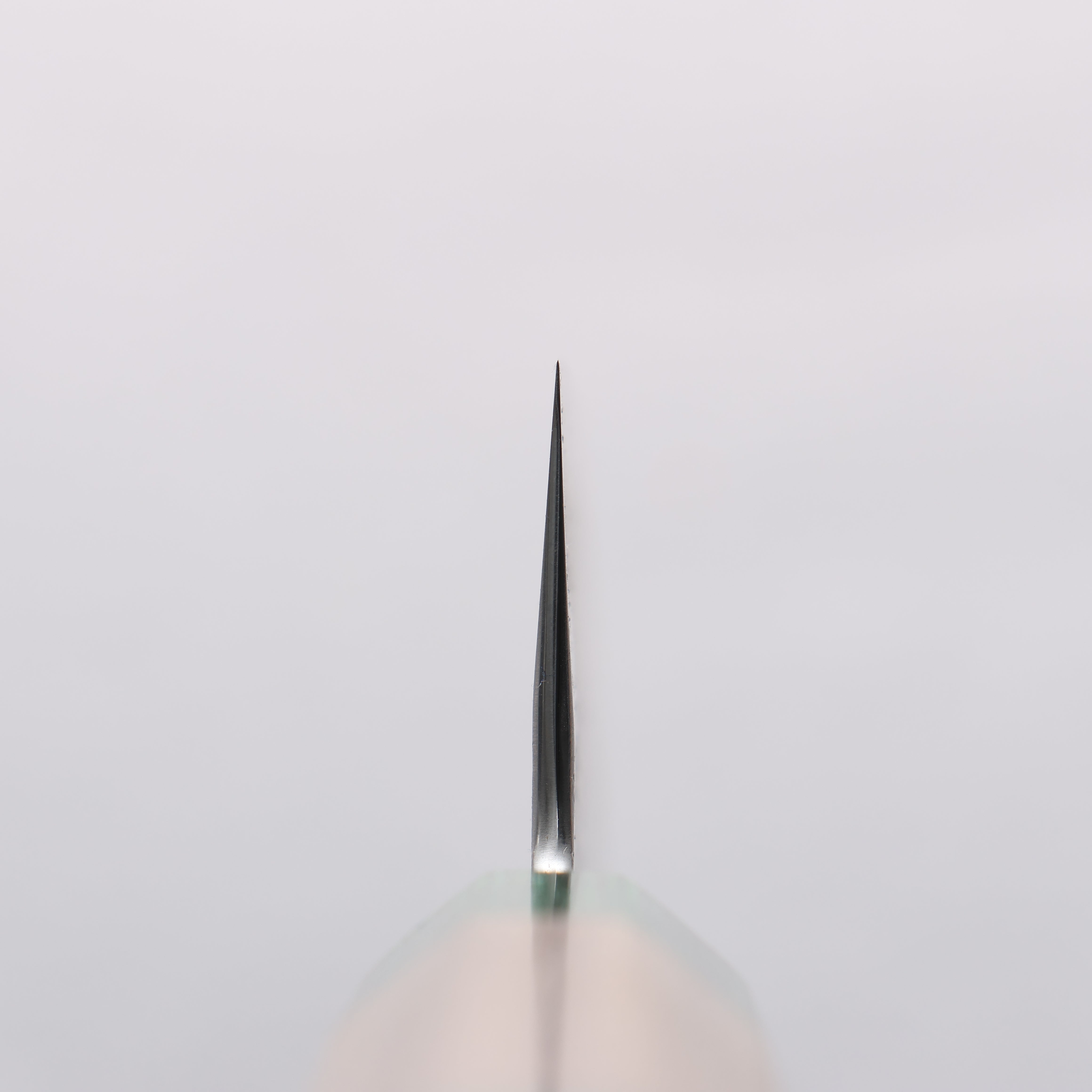 Seisuke Blue Super Hammered Gyuto 210mm Walnut (With Double Green Pakka wood) Handle - Japanny - Best Japanese Knife