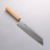 Seisuke Tsukikage AUS10 Migaki Finished Hammered Damascus Kiritsuke 240mm Oak Handle - Japanny - Best Japanese Knife