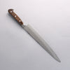 Seisuke AUS8 Hammered Sujihiki 240mm with Brown Pakka wood Handle - Japanny - Best Japanese Knife