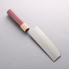 Seisuke Stainless Steel 440C Nakiri 165mm Purpleheart (Ferrule: Oak) Handle - Japanny - Best Japanese Knife