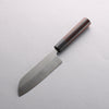 Shungo Ogata SG2 Togidashi Small Santoku 135mm Rosewood Handle - Japanny - Best Japanese Knife