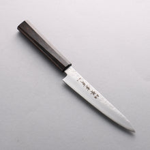  Sakai Takayuki VG10 Nashiji Petty-Utility 150mm Ebony Wood Handle - Japanny - Best Japanese Knife