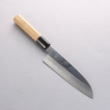  Choyo Blue Steel No.1 Mirrored Finish Santoku 180mm - Japanny - Best Japanese Knife