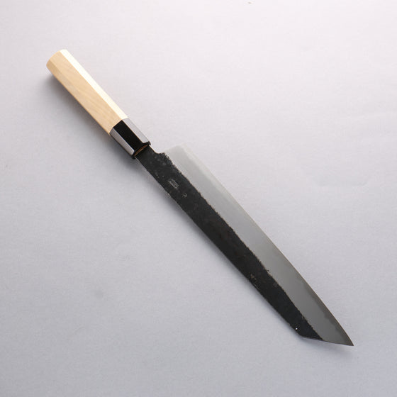 Kikuzuki White Steel No.2 Black Finished Kiritsuke Gyuto 270mm Magnolia Handle - Japanny - Best Japanese Knife