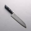 Kunihira VG1 Migaki Finished Gyuto 180mm Navy blue Pakka wood Handle - Japanny - Best Japanese Knife