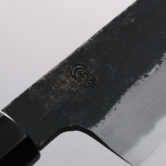 Kikuzuki White Steel No.2 Black Finished Gyuto 210mm Magnolia Handle - Japanny - Best Japanese Knife