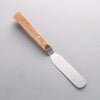 Gestura Stainless Steel Offset Spatula 250mm - Japanny - Best Japanese Knife