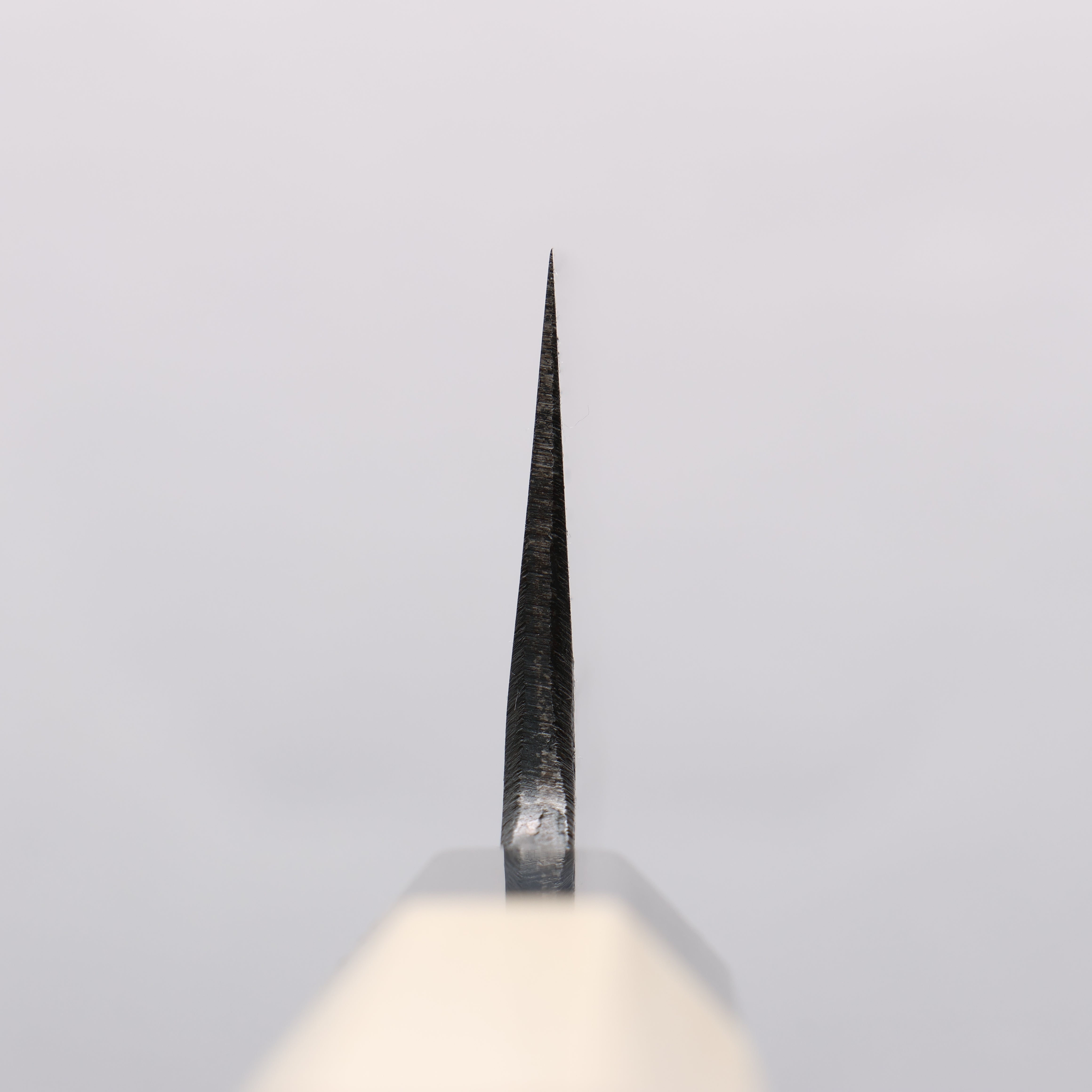 Kikuzuki White Steel No.2 Black Finished Santoku 180mm Magnolia Handle - Japanny - Best Japanese Knife