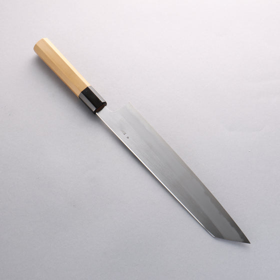 Kikuzuki White Steel No.2 Kasumitogi Kiritsuke Gyuto 270mm Magnolia Handle - Japanny - Best Japanese Knife