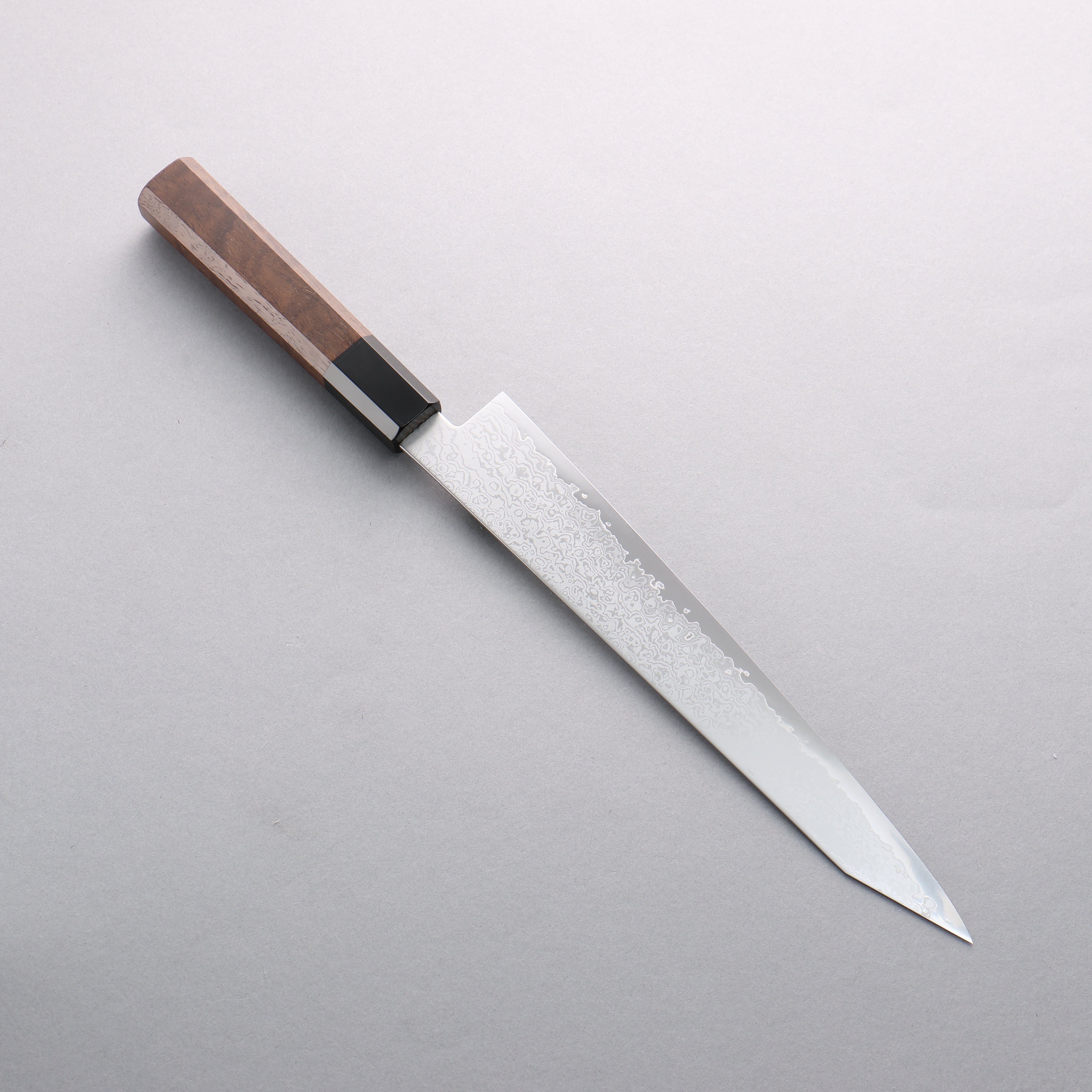 Seisuke VG10 Damascus Kiritsuke Sujihiki 240mm Walnut Handle - Japanny - Best Japanese Knife