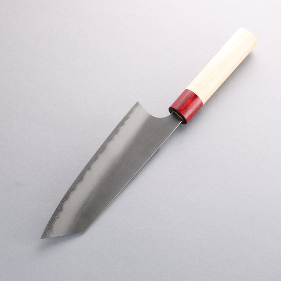 Masakage Yuki White Steel No.2 Nashiji Bunka 170mm Magnolia Handle - Japanny - Best Japanese Knife