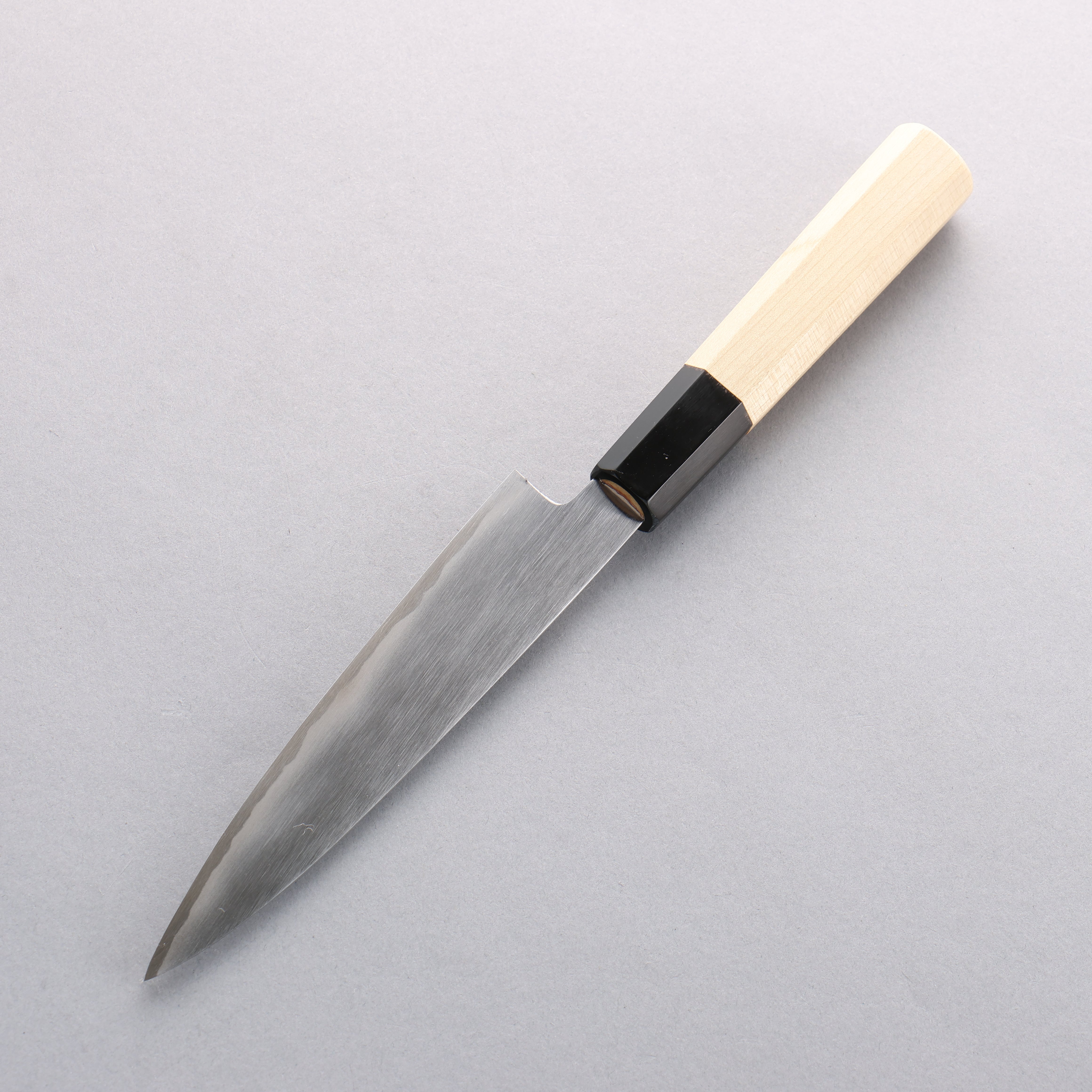 Minamoto Akitada Blue Steel Petty-Utility 150mm Magnolia Handle - Japanny - Best Japanese Knife