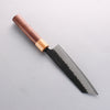 Seisuke Blue Super Hammered Bunka 170mm Rosewood (Ferrule: White Pakka Wood) Handle - Japanny - Best Japanese Knife