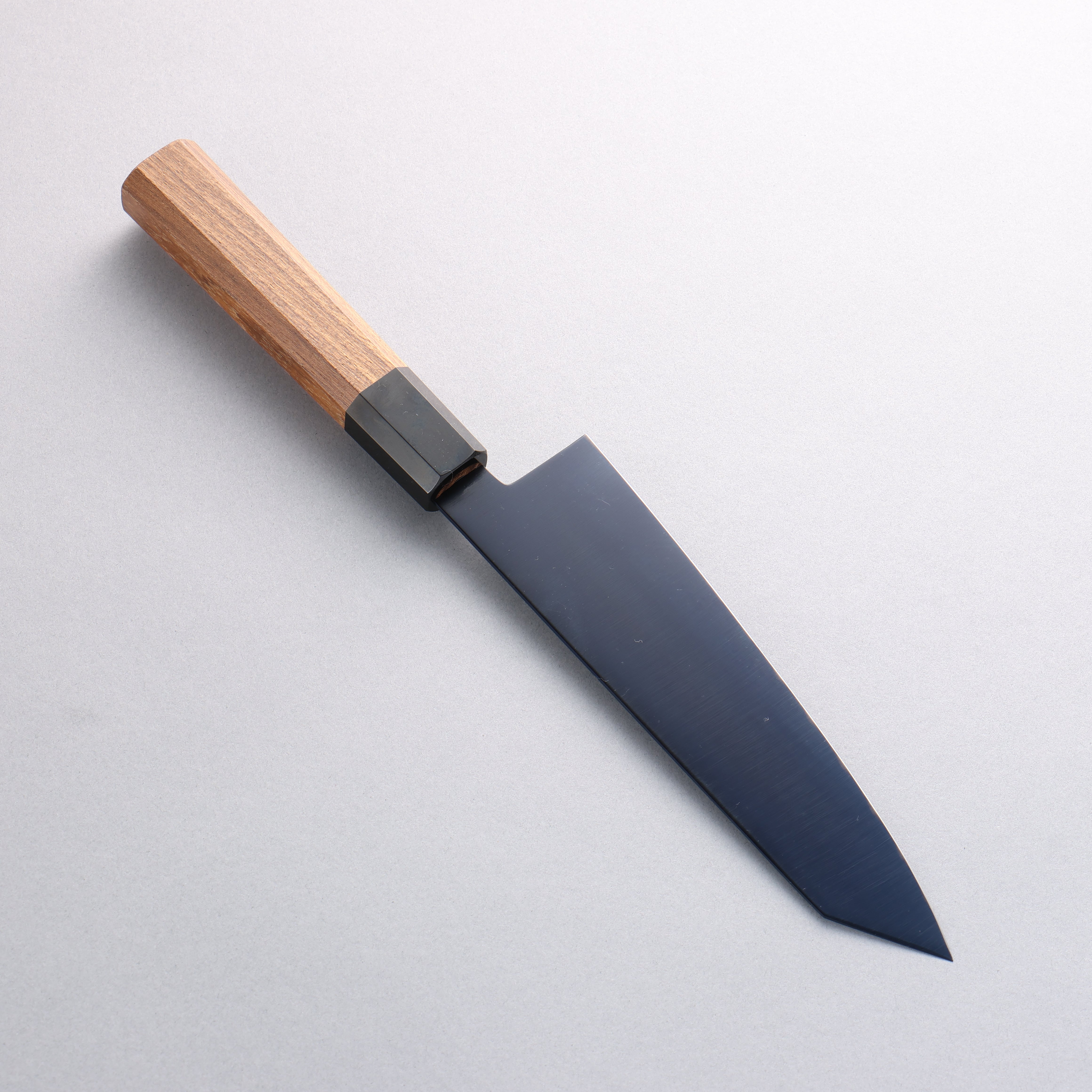 Seisuke SK-85 Ion plating Kiritsuke Santoku 180mm Teak (ferrule: Black Plastic) Handle - Japanny - Best Japanese Knife