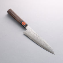  Shigeki Tanaka VG10 17 Layer Damascus Gyuto 180mm Walnut Handle - Japanny - Best Japanese Knife